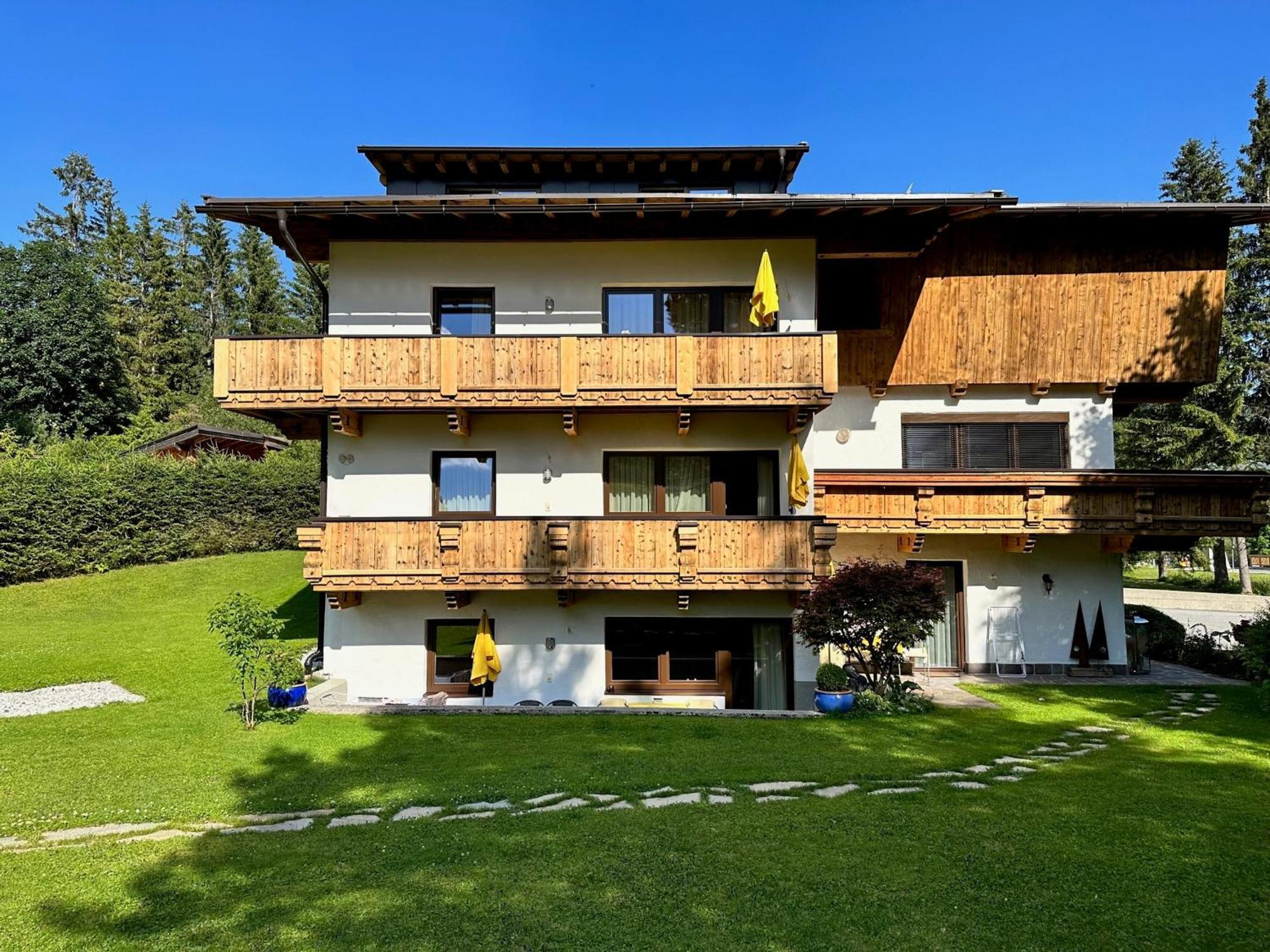 W2 Haus Ganghofer Lägenhet Leutasch Exteriör bild